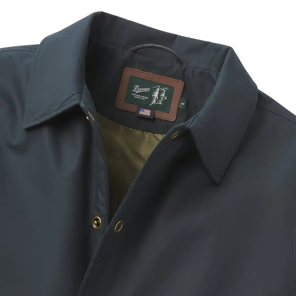 Men's Waxed Primaloft Coaches Jacket Navy
