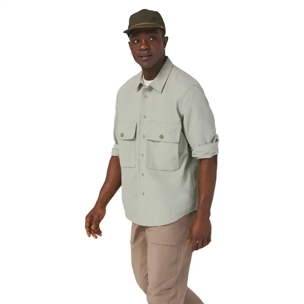 Men's Ripstop Overshirt Seagrass