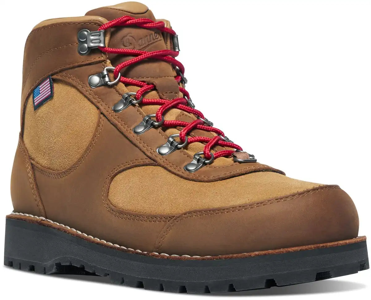 Cascade Crest 5" Grizzly Brown/Rhodo Red GTX